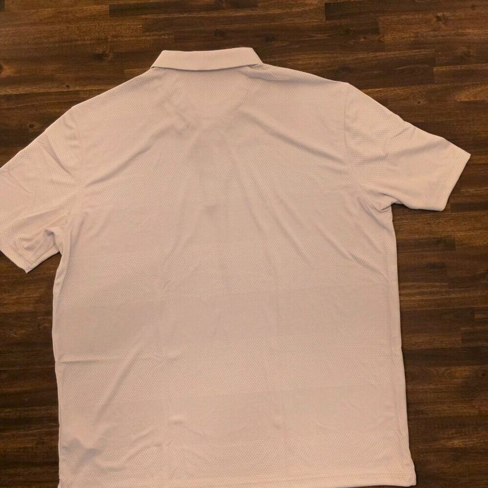 Michel Rouen Men's Performance Polo Shirt 2XL Lavender Heather Golf MRPS034 - Picture 5 of 5